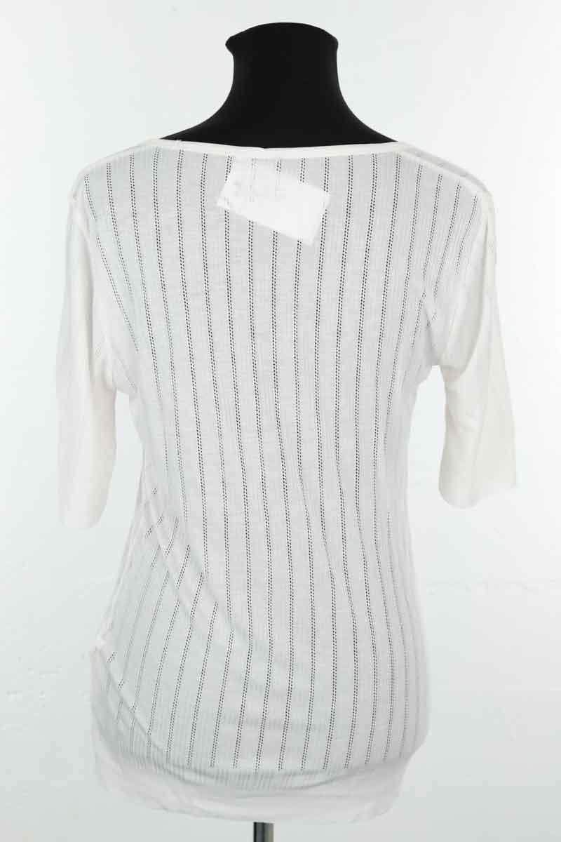 T-shirts Majestic Filatures  Blanc