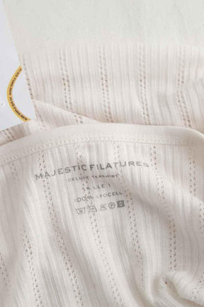 T-shirts Majestic Filatures  Blanc
