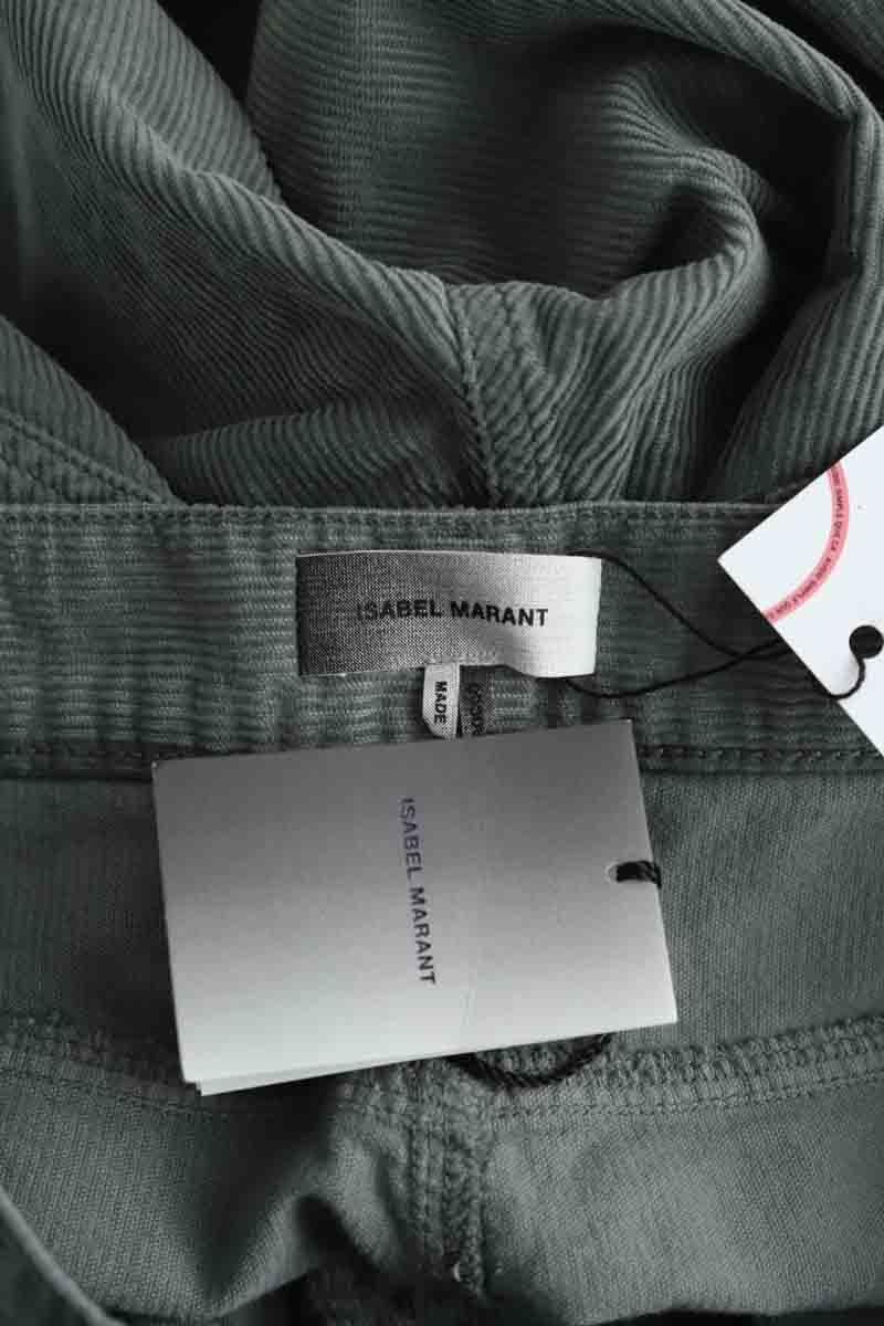 Pantalon droit Isabel Marant  Kaki