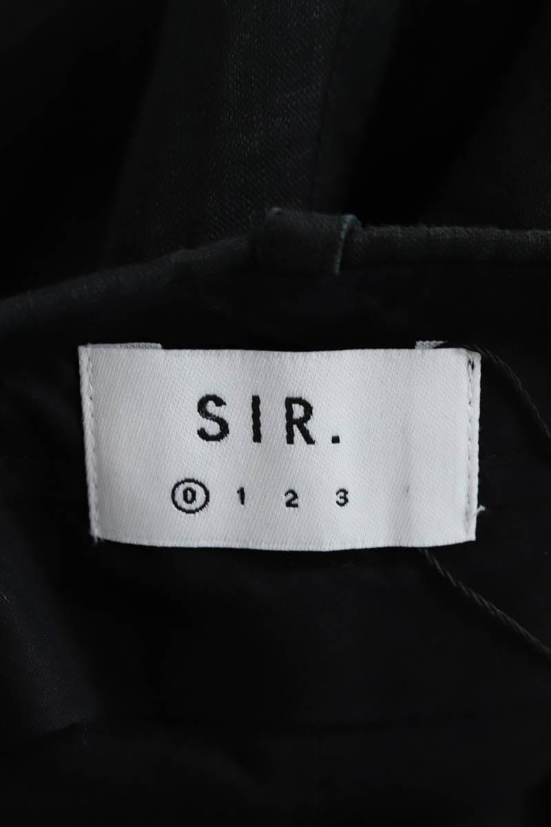 Pantalon droit SIR.  Noir