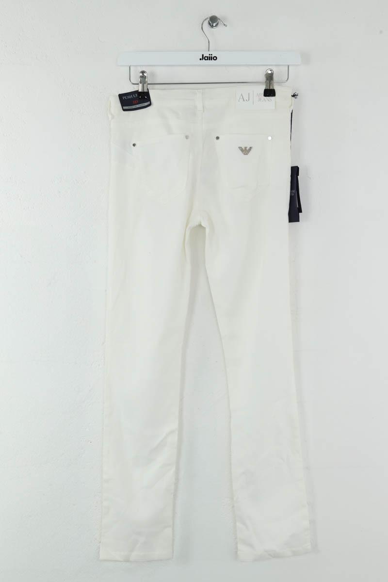 Pantalon droit Armani  Blanc