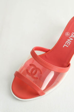 Sandales Chanel  Orange