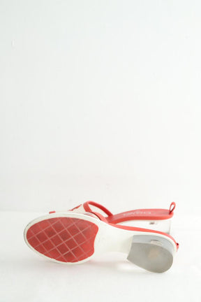Sandales Chanel  Orange