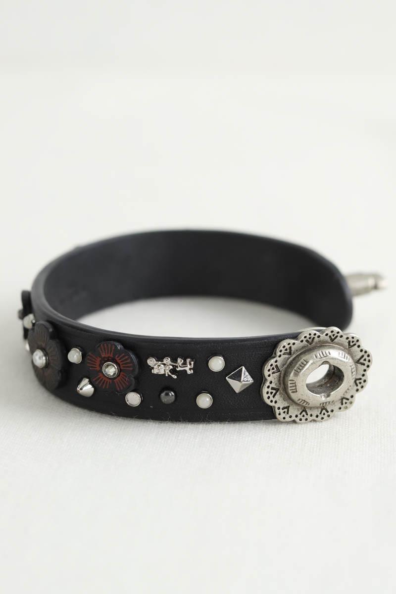 Bracelet Coach  Noir