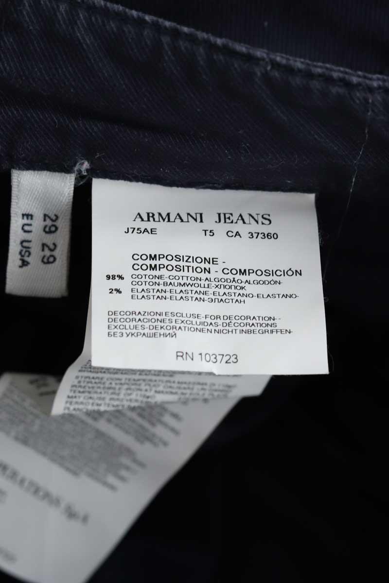 Pantalon droit Armani  Bleu