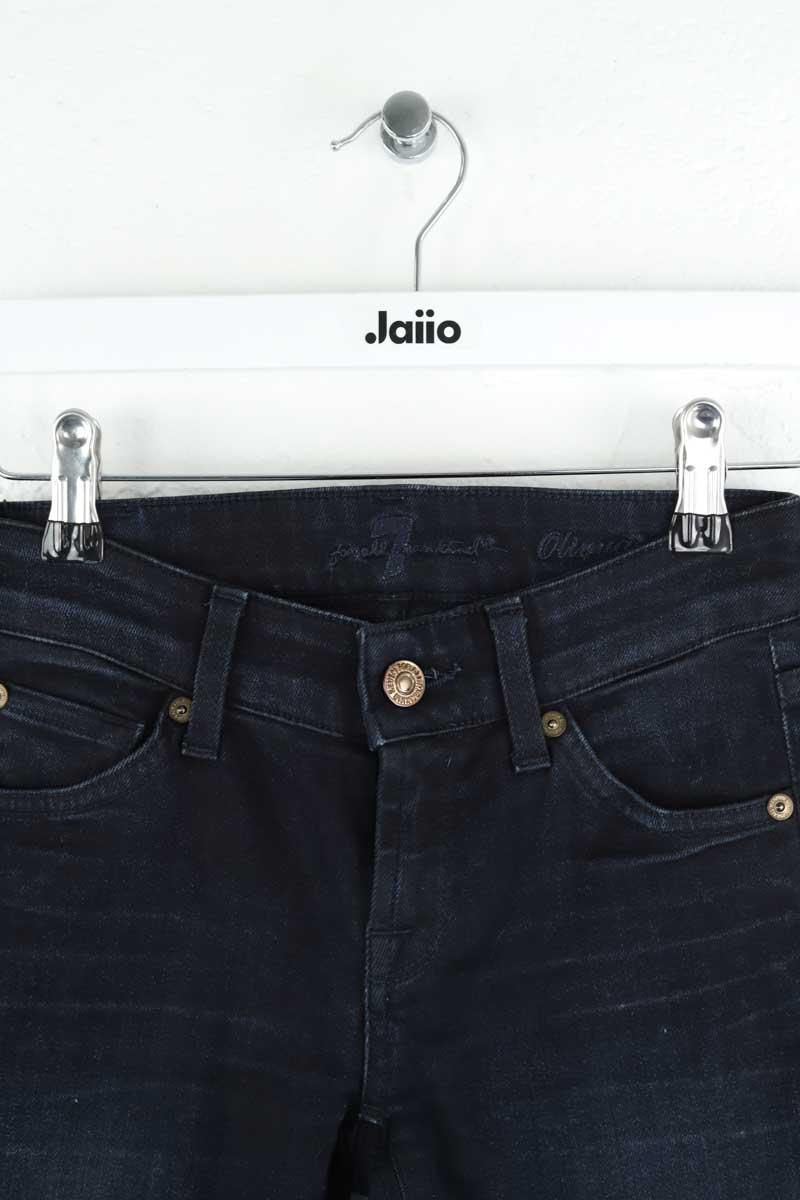 Jean slim 7 For All Mankind  Bleu