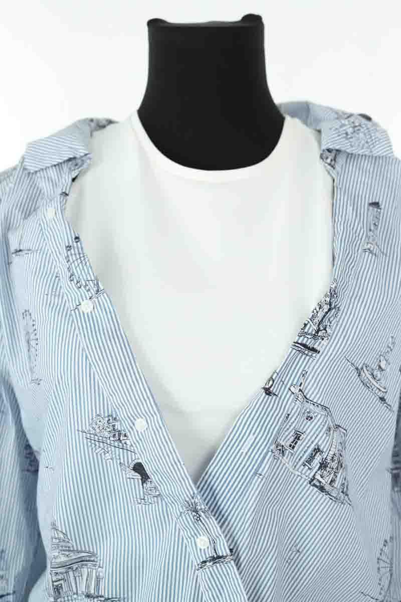 Chemise Maje  Bleu