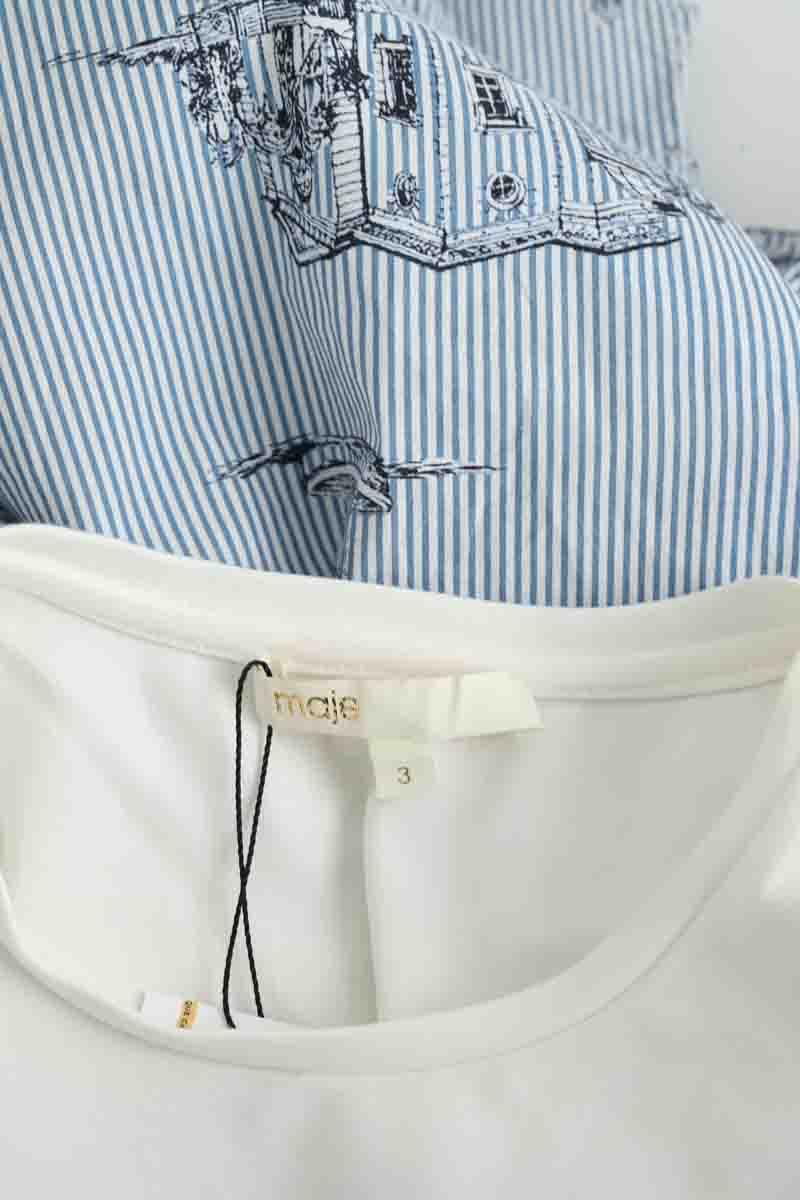 Chemise Maje  Bleu
