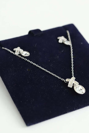 Parure Swarovski  Argent