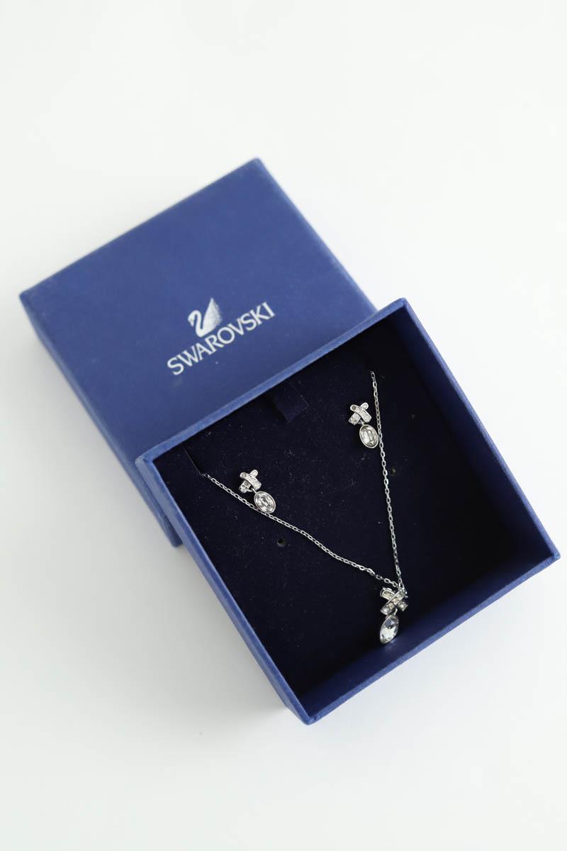 Parure Swarovski  Argent