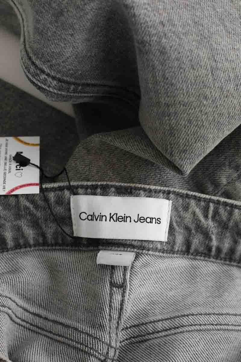 Jean droit Calvin Klein  Gris