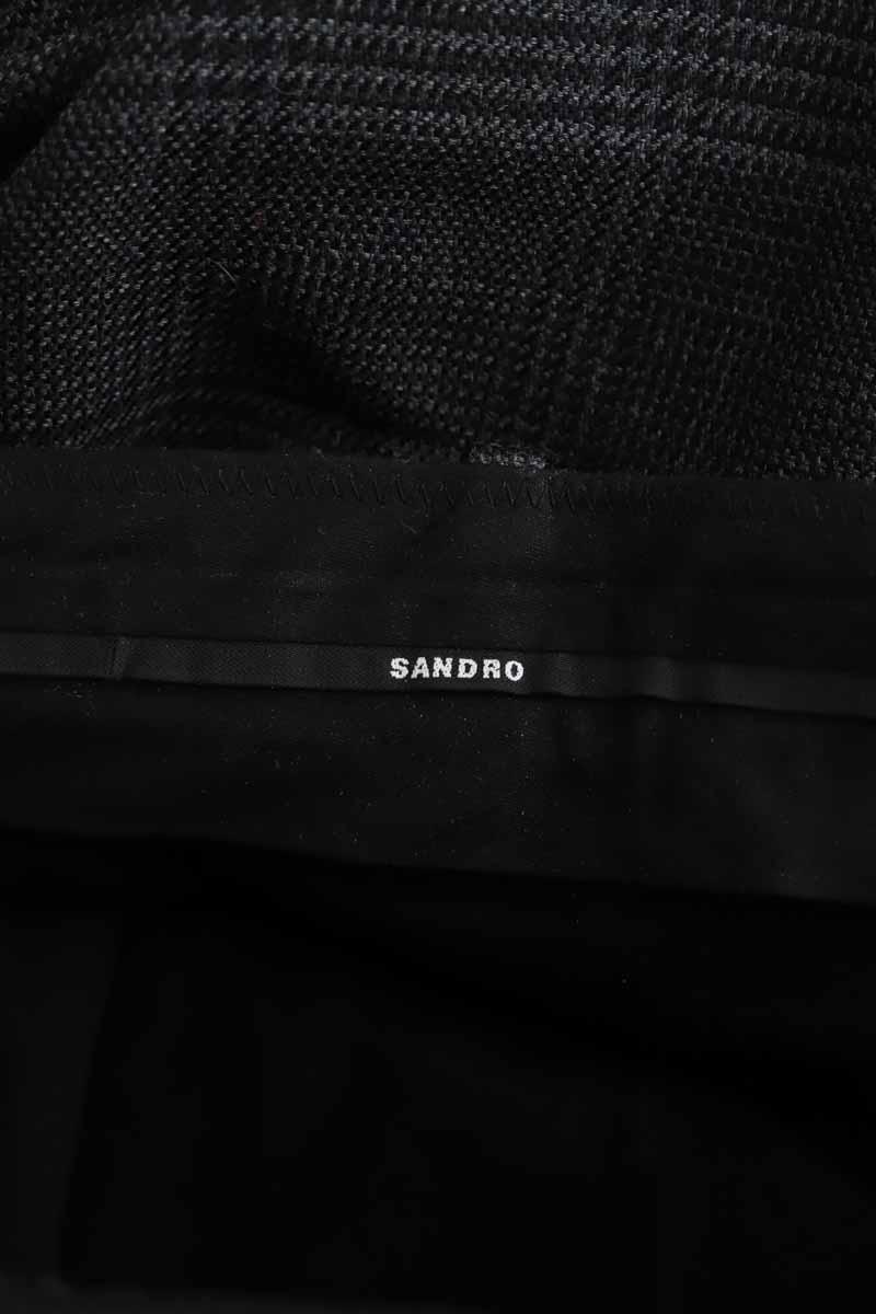 Pantalon droit Sandro  Gris