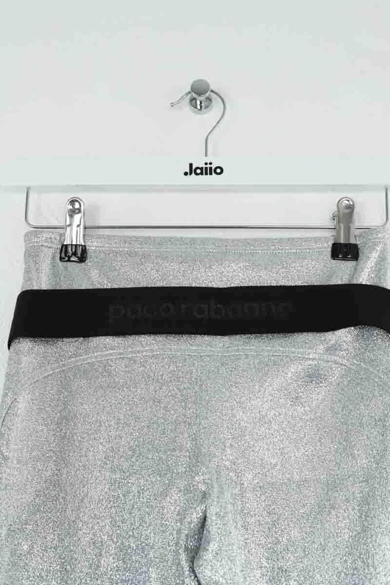 Mini short Paco Rabanne  Argent