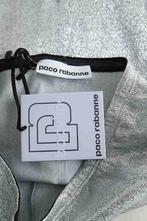 Mini short Paco Rabanne  Argent