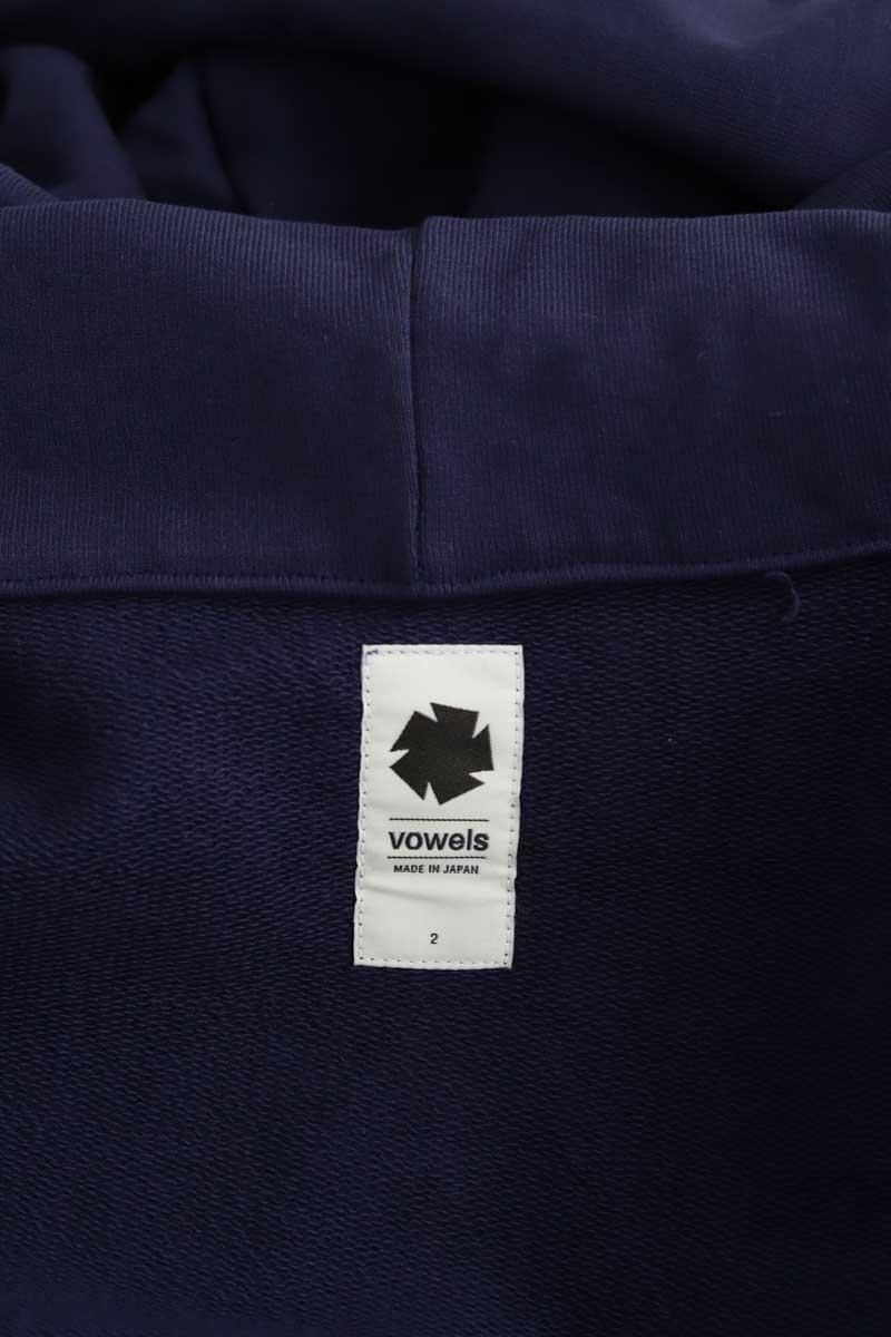 Gilet Vowels  Bleu
