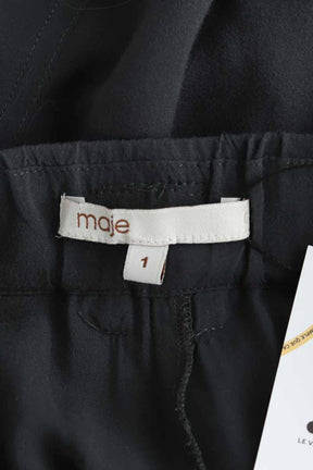 Pantalon Carot Maje  Gris