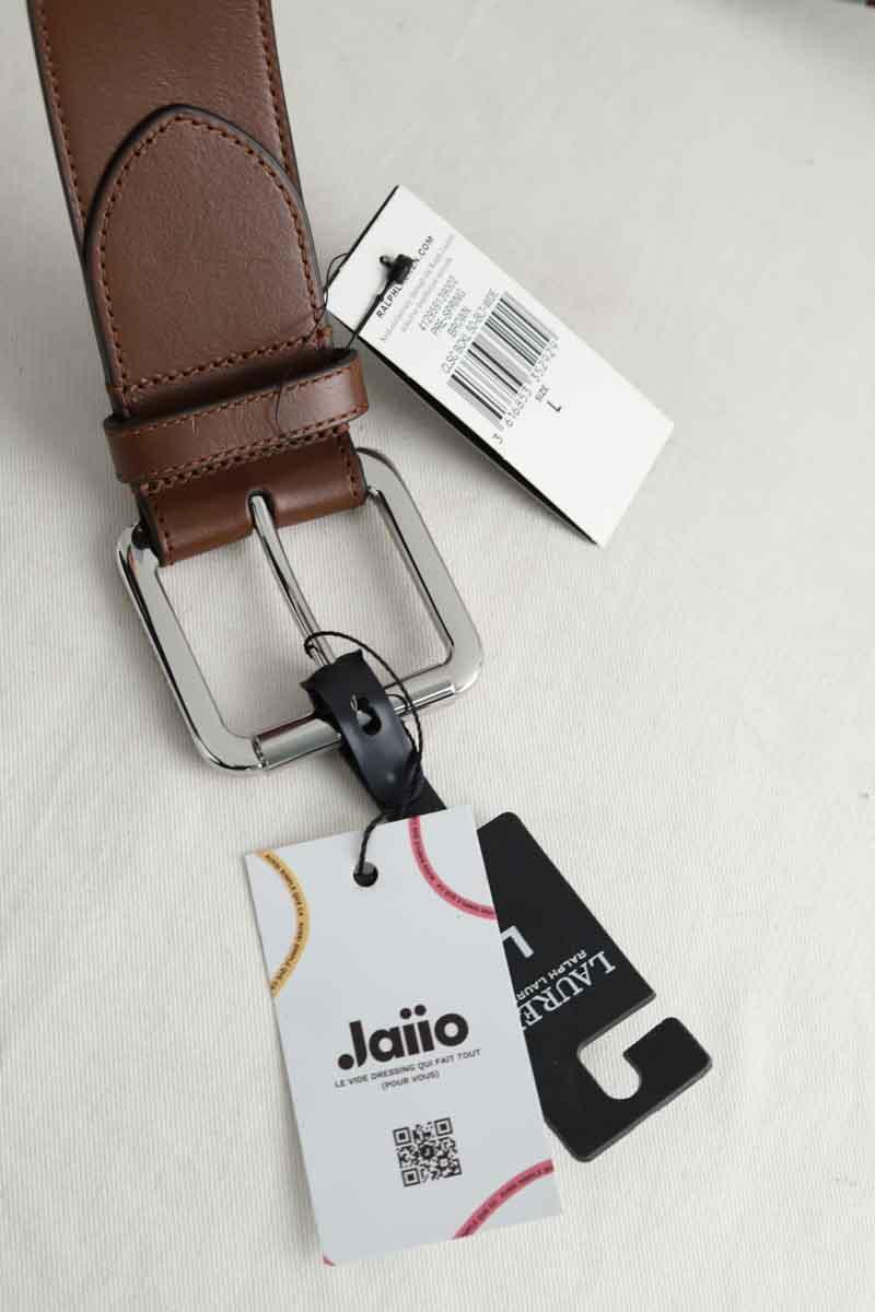 Ceinture en cuir Ralph Lauren  Marron