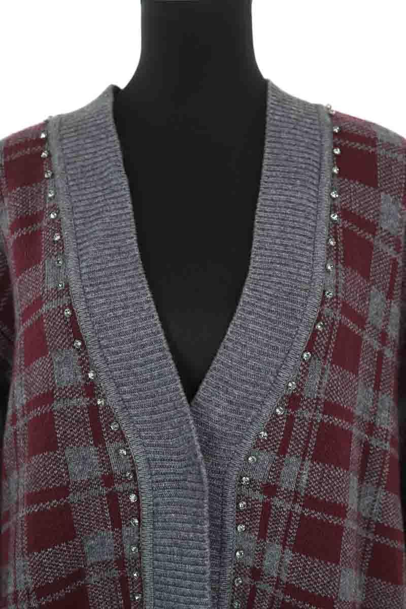 Cardigan Sandro  Bordeaux