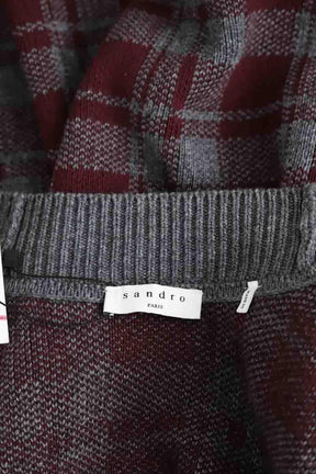 Cardigan Sandro  Bordeaux