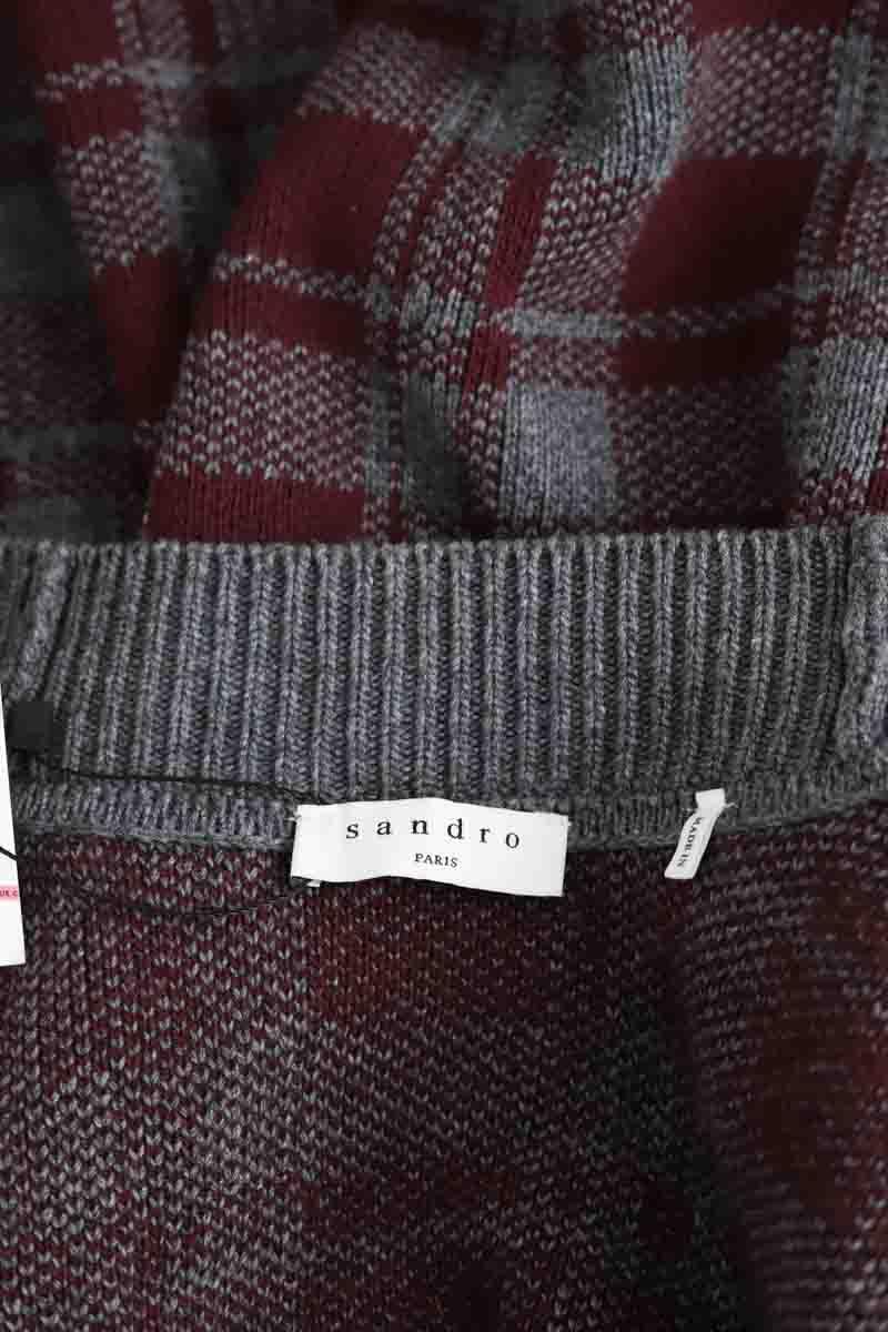 Cardigan Sandro  Bordeaux