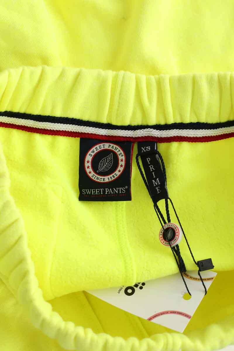 Short de sport Sweet Pants  Jaune