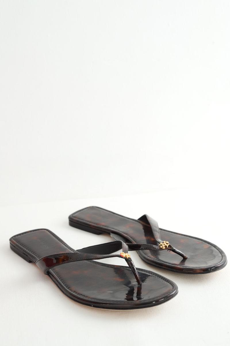 Sandales Tory Burch  Marron