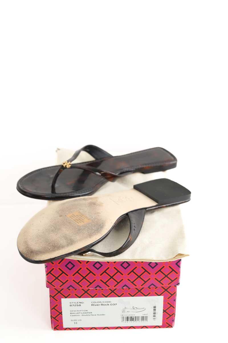 Sandales Tory Burch  Marron