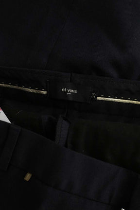Pantalon droit Et Vous  Noir
