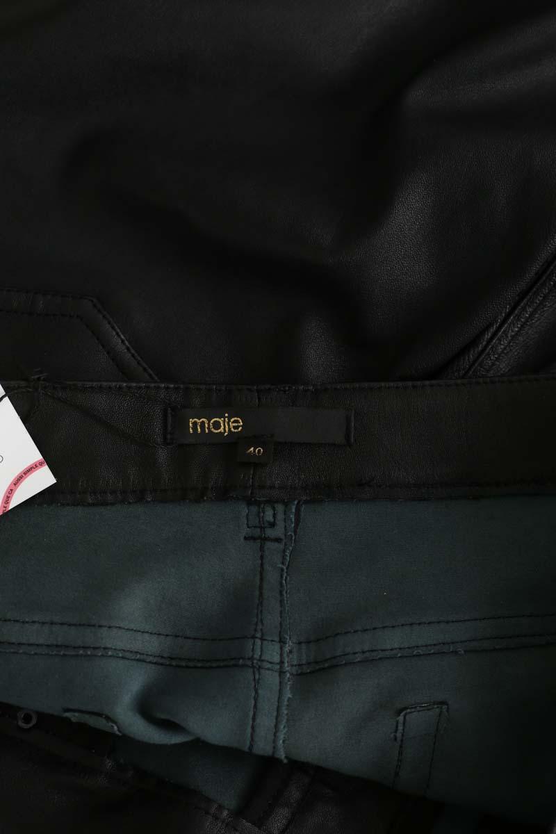 Pantalon droit Maje  Noir
