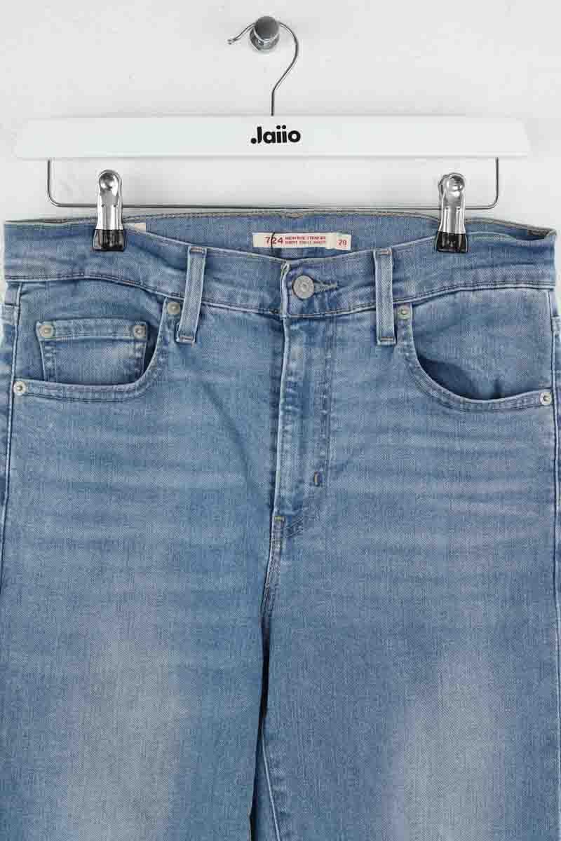Jean slim Levi's 724 Bleu