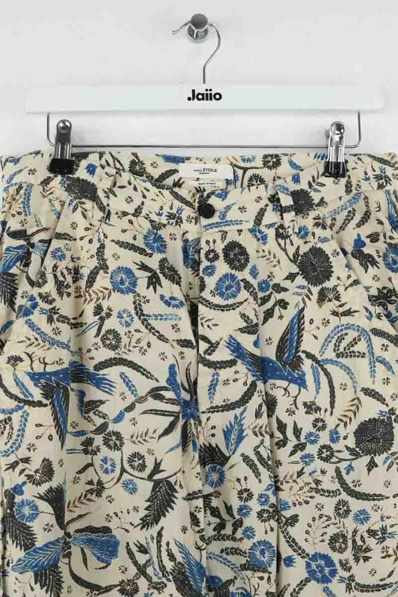 Pantalon droit Isabel Marant Étoile  Beige