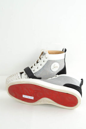 Baskets Christian Louboutin  Argent