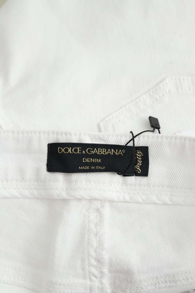 Jean droit Dolce & Gabbana  Blanc