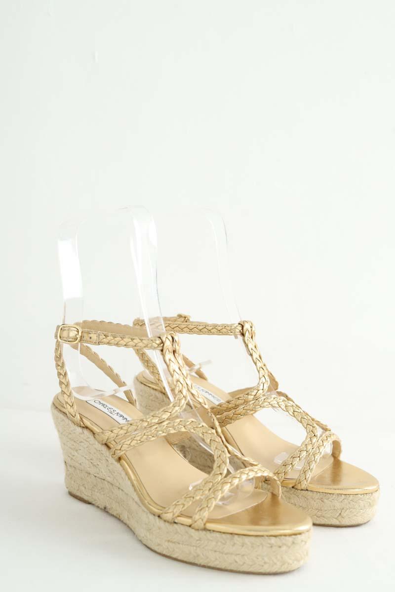 Sandales Charles Kammer  Doré