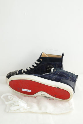 Baskets hautes Christian Louboutin Louis Marine