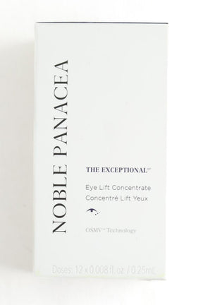 Concentré lift yeux The Exceptional Noble Panacea Other Brand  Blanc