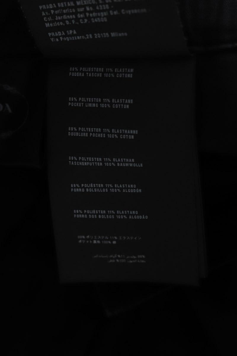 Pantalon slim Prada  Noir