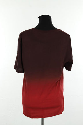 T-shirt Saint Laurent  Bordeaux