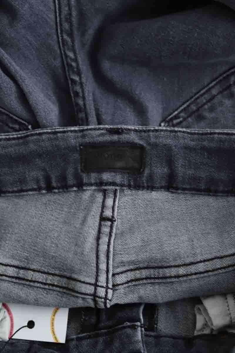 Jean slim Mother  Gris