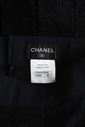 Jupe Chanel  Noir