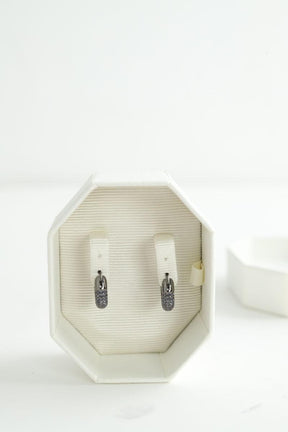 Boucles d'oreilles Swarovski  Noir