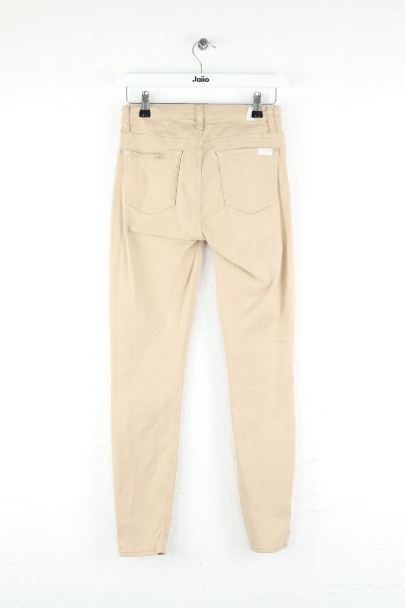 Pantalon droit 7 For All Mankind  Beige