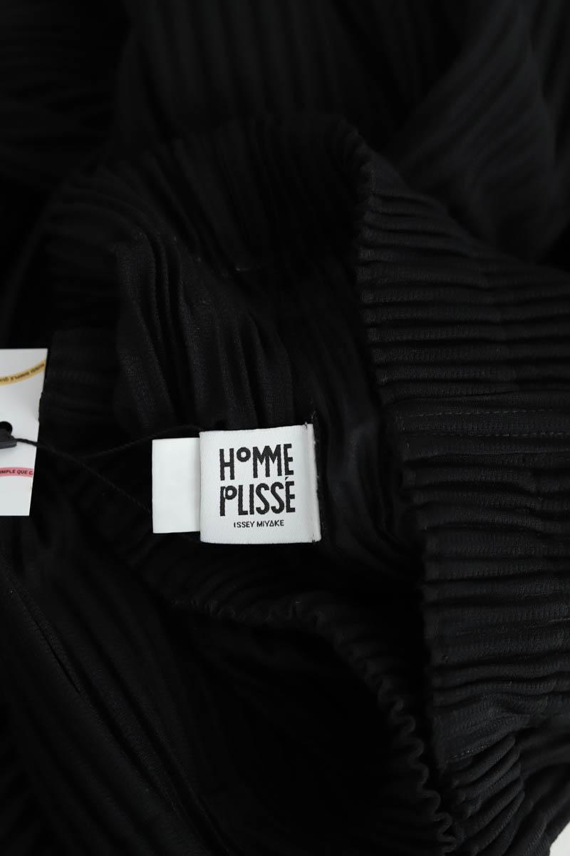 Pantalon droit Pleats Please  Noir