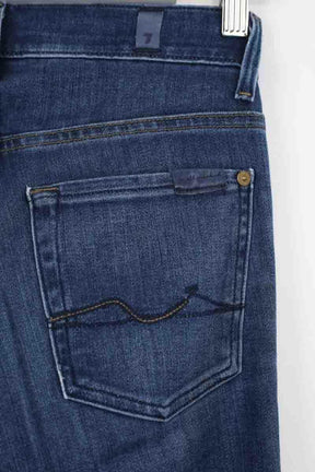 Slim 7 For All Mankind  Bleu