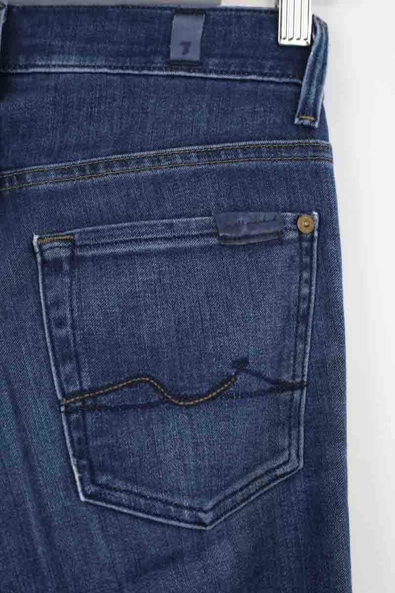 Slim 7 For All Mankind  Bleu