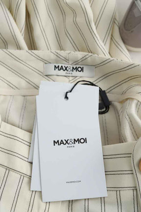 Pantalon droit Max & Moi  Ecru
