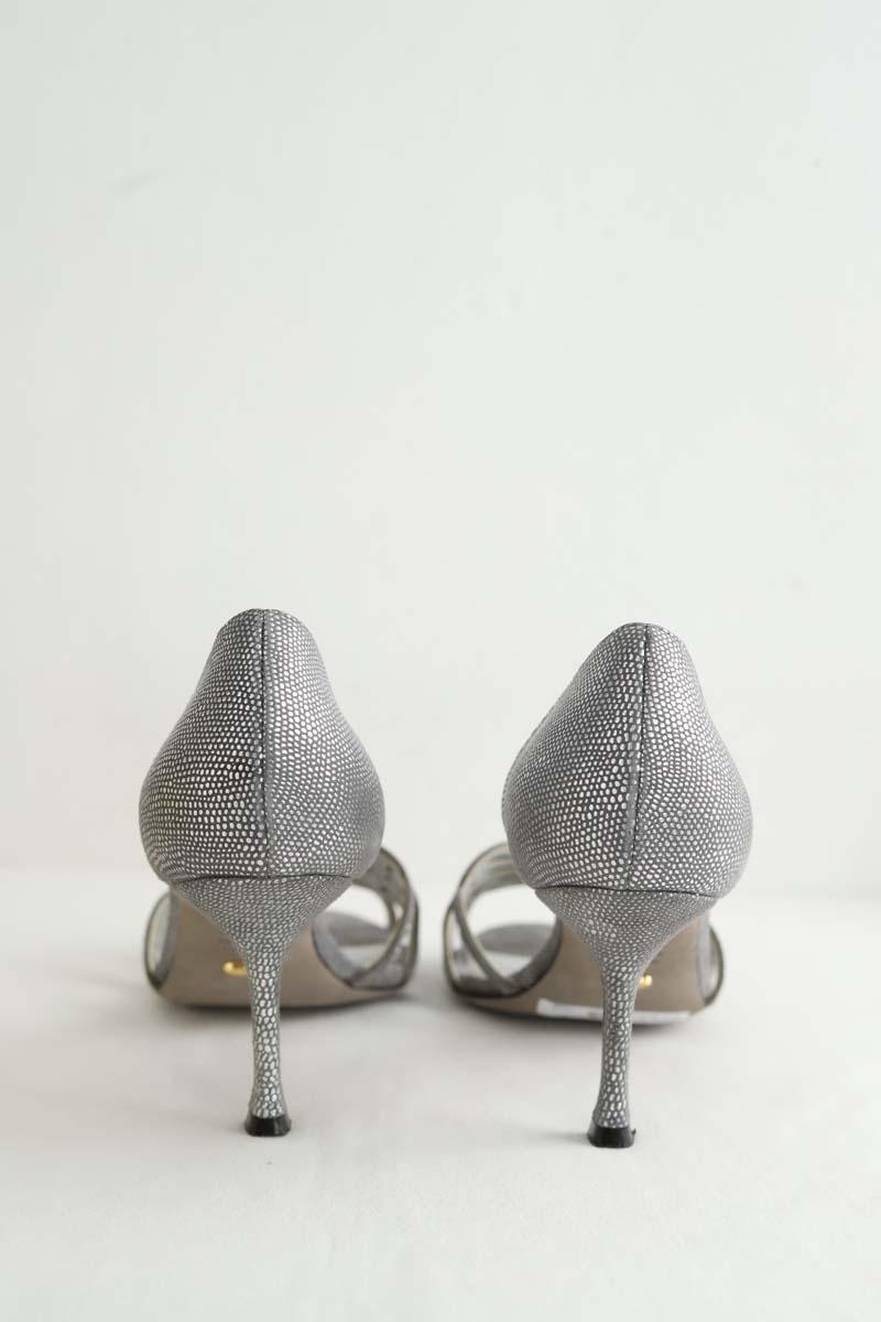 Talons Sergio Rossi  Argent