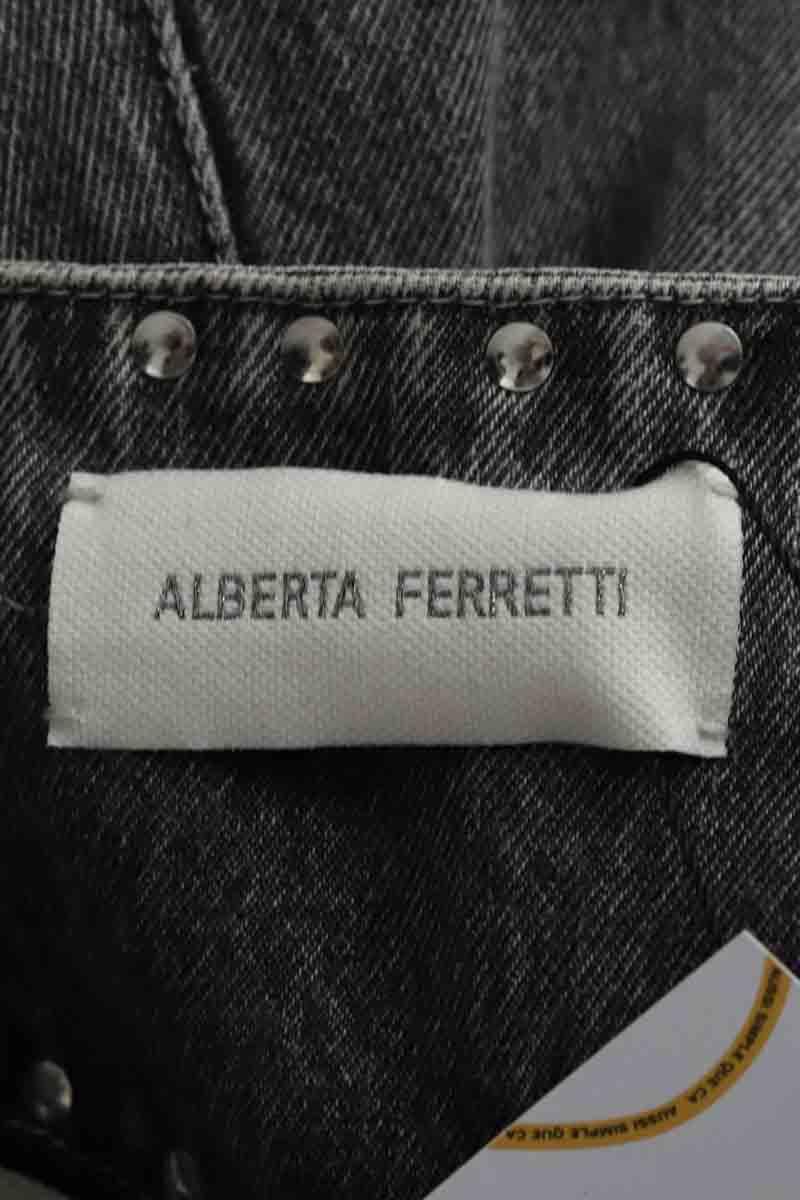 Jean droit Alberta Ferretti  Gris