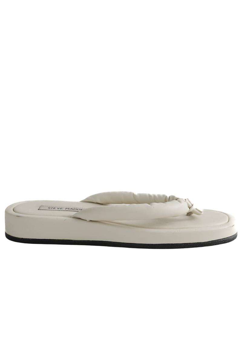 Tongs Steve Madden  Ecru
