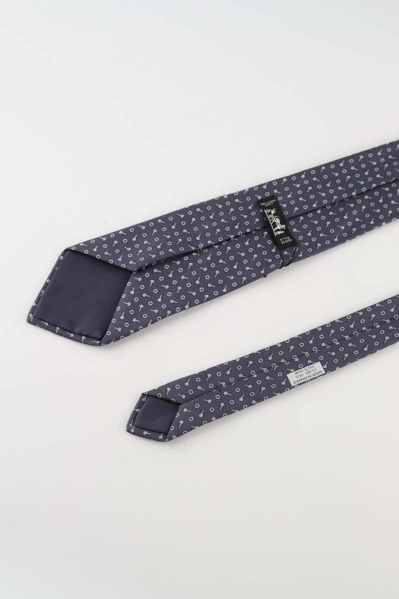 Cravate Hermès  Bleu